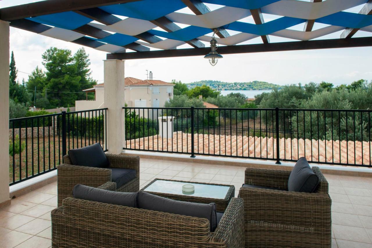 Villa Hermes Porto Heli Bagian luar foto