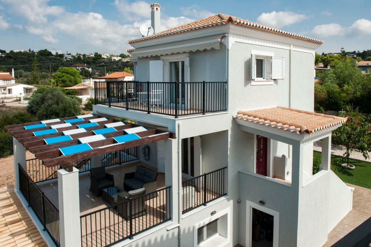 Villa Hermes Porto Heli Bagian luar foto